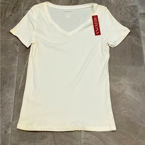 NWT Cotton V-Neck T-Shirt